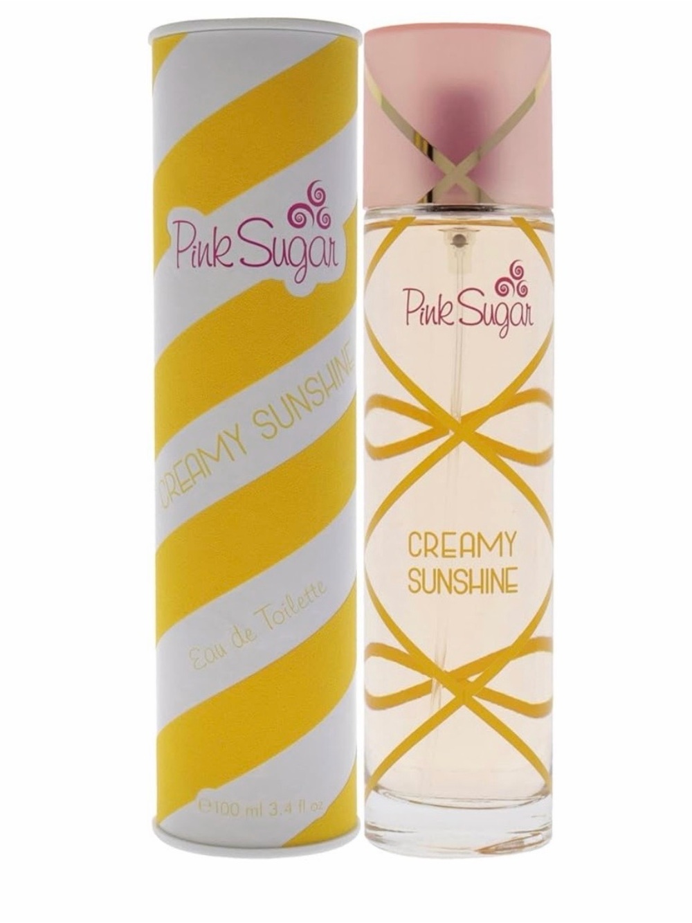 PINK SUGAR Creamy Sunshine Eau de Toilette Perfume for Women, 3.4 Fl. BRAND NEW